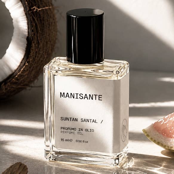 Suntan Santal / Parfum en huile, fragrance solaire et sensorielle