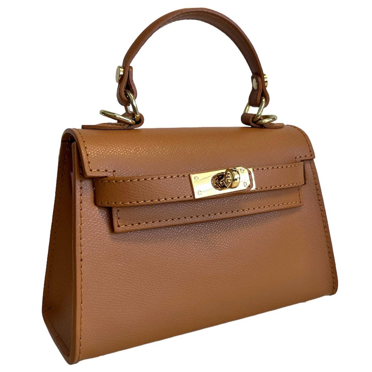 Sac à main Kelly en cuir véritable - OkikiParis