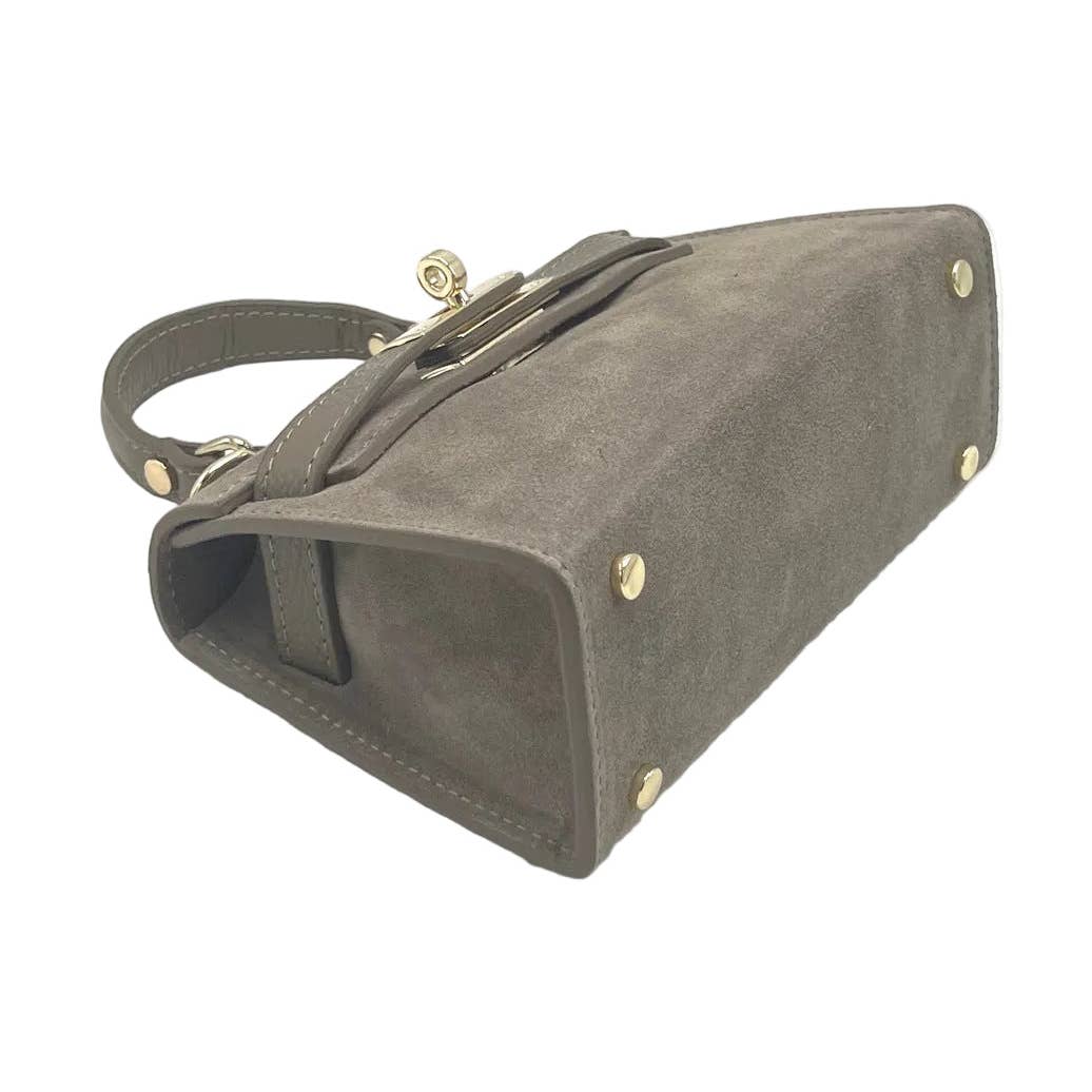 Sac Didi en daim et cuir véritable - OkikiParis