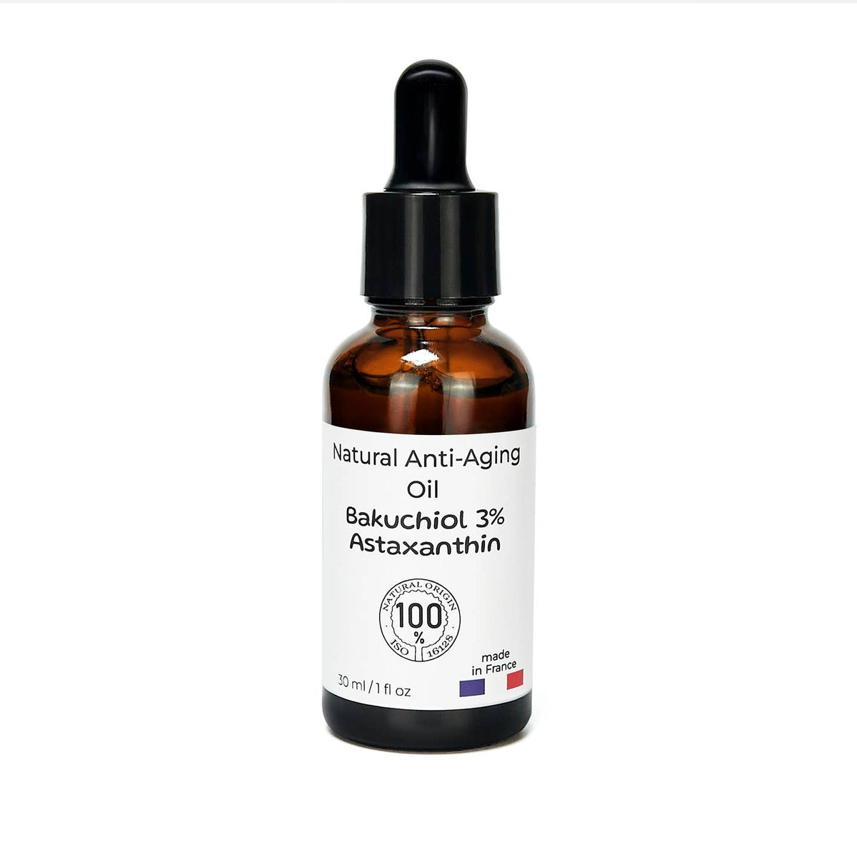 Huile anti-âge 3% bakuchiol-squalane + astaxanthine – VAIN3