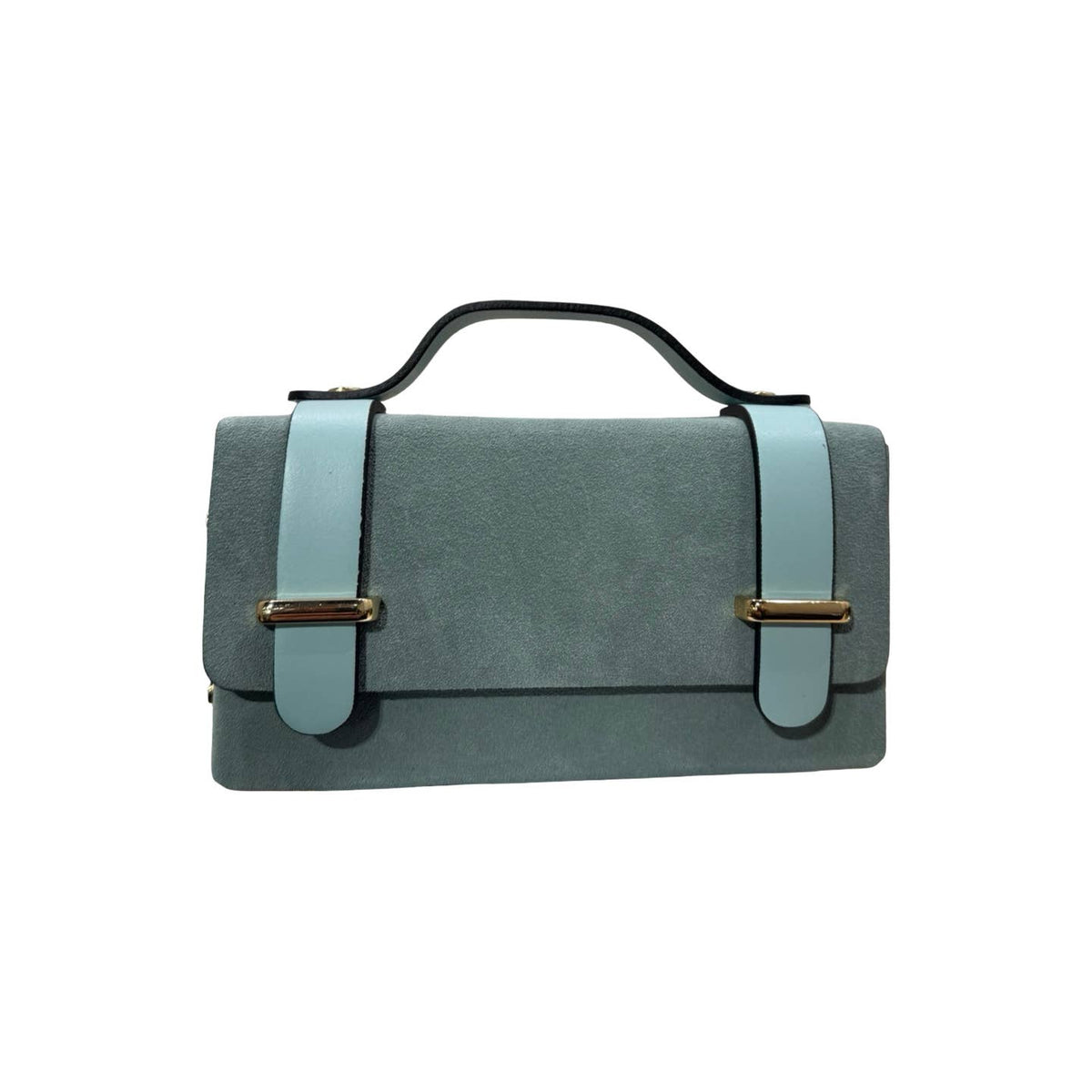 Sac Pochette Cuir Suède Sisi - OkikiParis