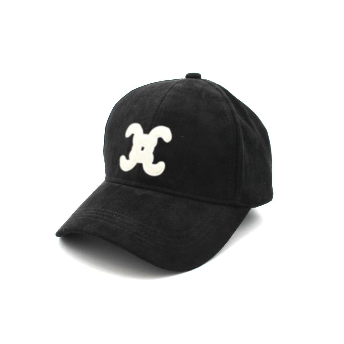 Casquette en suédine – Logo brodé C&C - OkikiParis