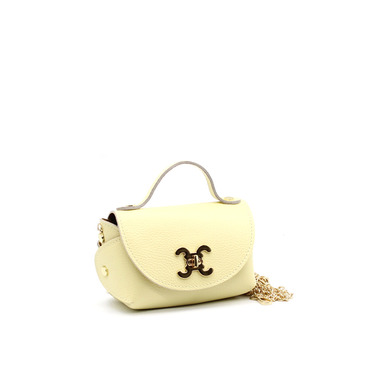 Petit sac bandoulière en cuir à logo C.Clo - OkikiParis