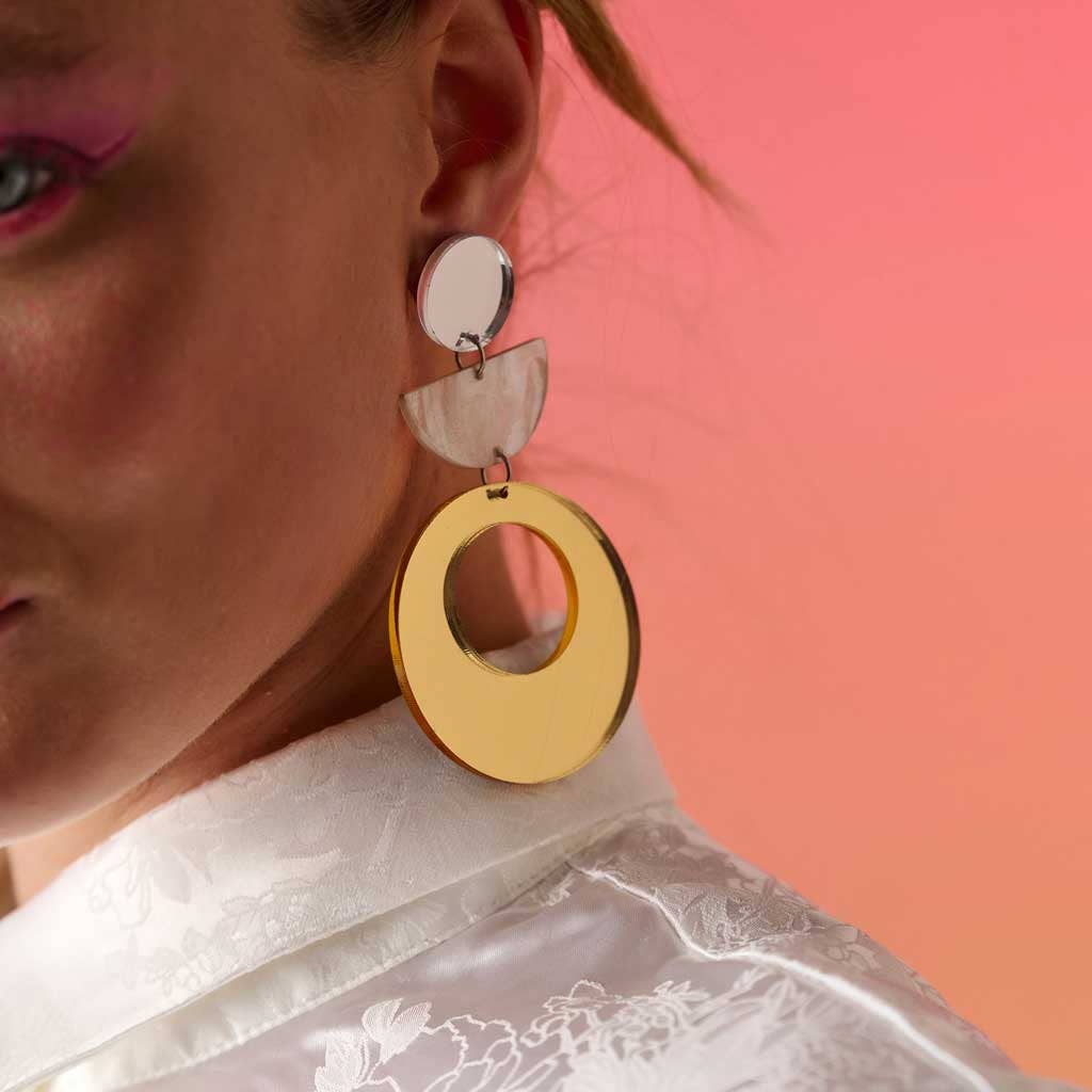 Boucles d’oreilles Glam Shapes - OkikiParis