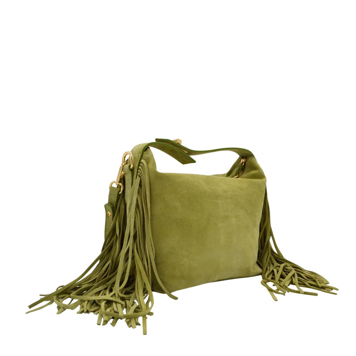 Fosca XL - Franges Wasabi - OkikiParis