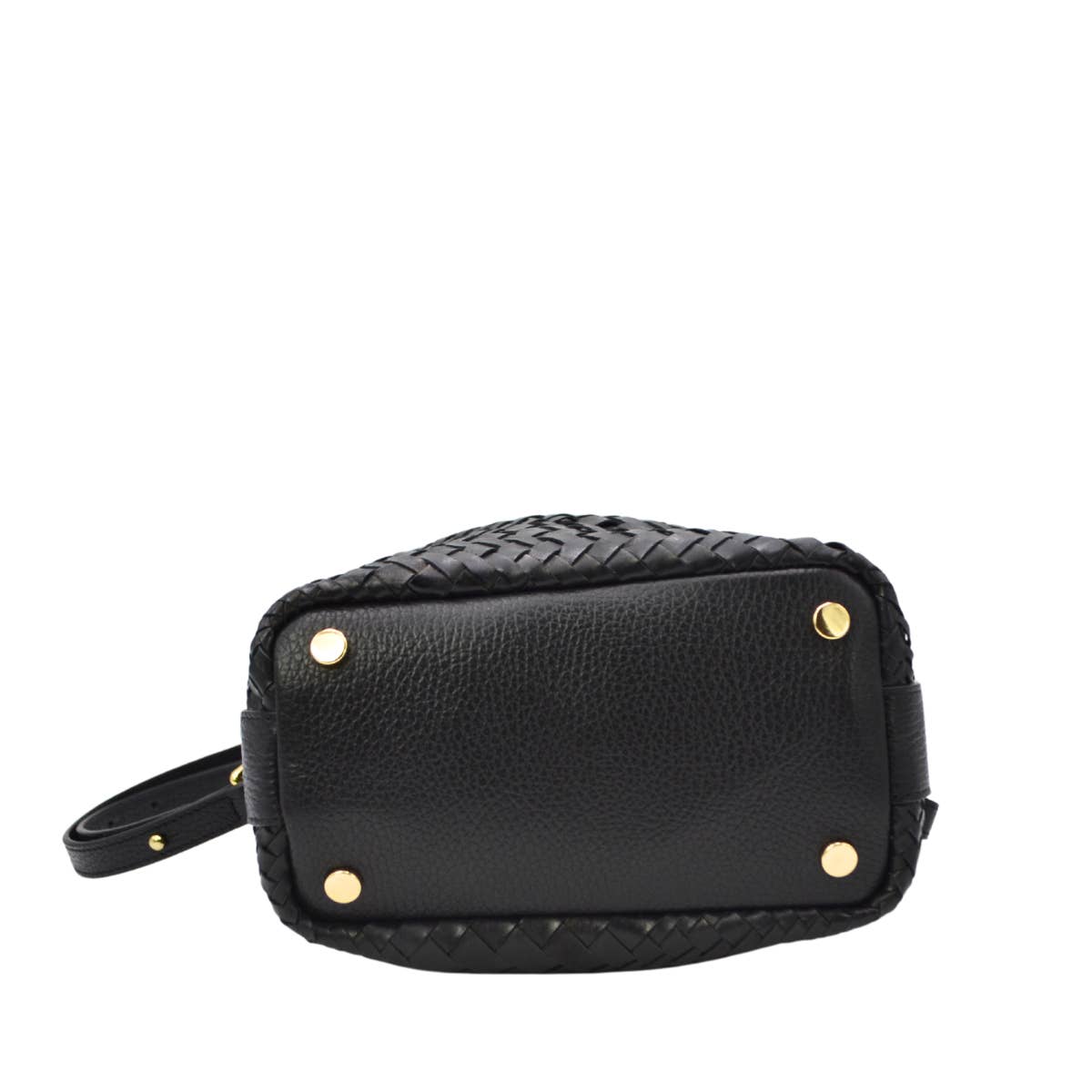 Fosca - Sac tissé en cuir avec anse originale - OkikiParis