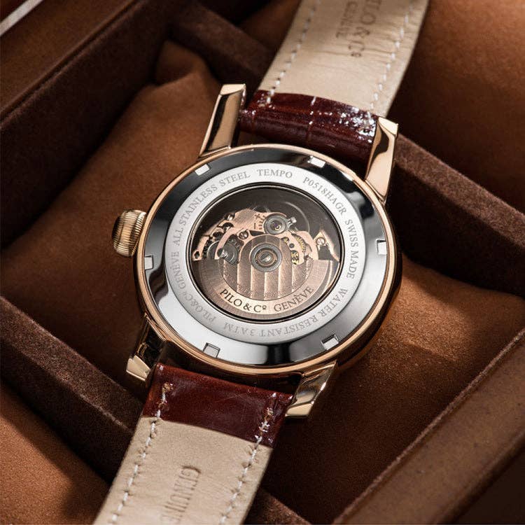 TEMPO SKELETON – Montre Automatique Squelette Suisse