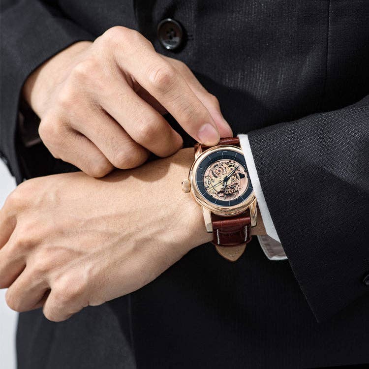 TEMPO SKELETON – Montre Automatique Squelette Suisse