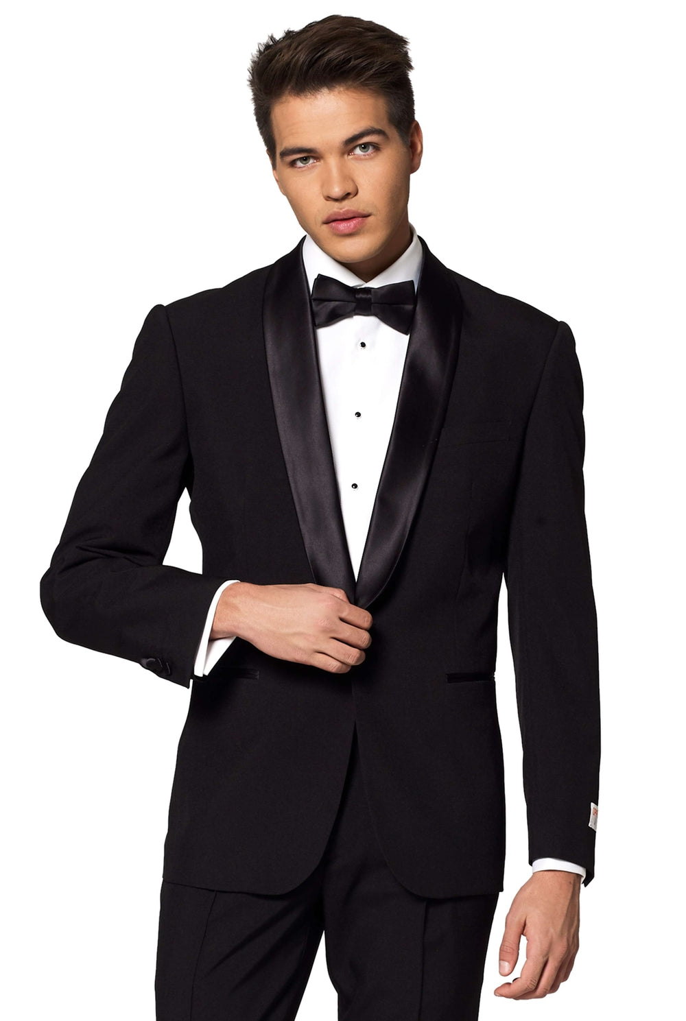 Costume Jet Set Noir – Smoking Ajusté Homme