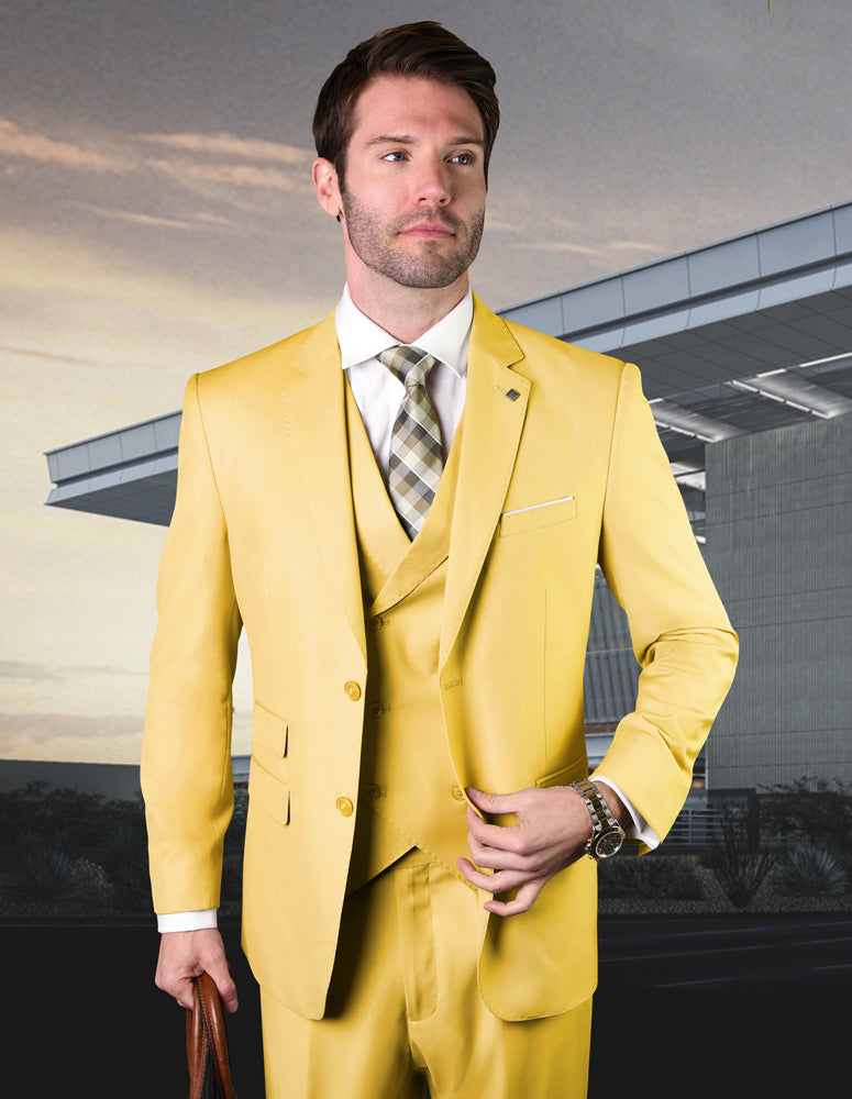 Costume Homme Zargala 3 Pièces – Coupe Moderne en Laine Italienne Super 150's