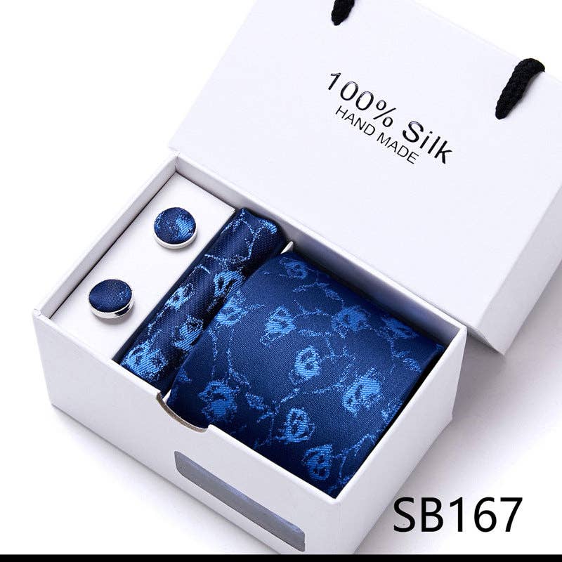 Coffret Cadeau Cravates Homme – 5 Pièces Imprimé