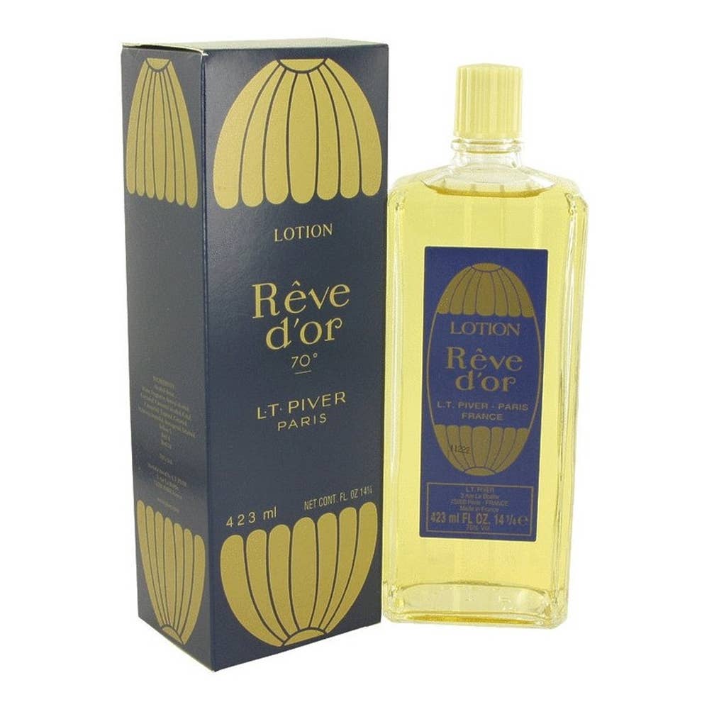 Lotion Rêve d'Or L.T. Piver 423 ml - Parfum boisé poudré