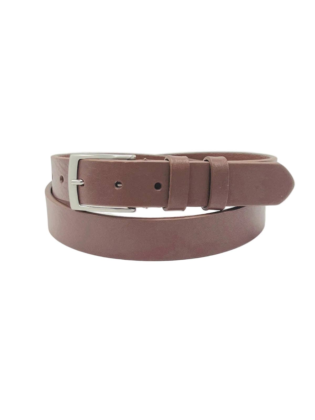 Ceinture Homme Classique en Cuir Véritable 30 mm Sans Couture Fabriquée en Italie Qualité Italienne