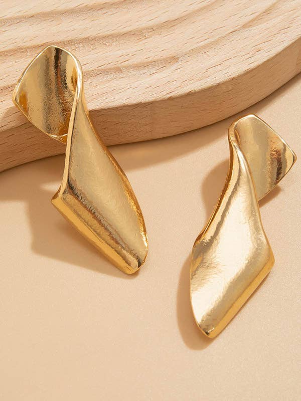 Boucles d'oreilles géométriques
