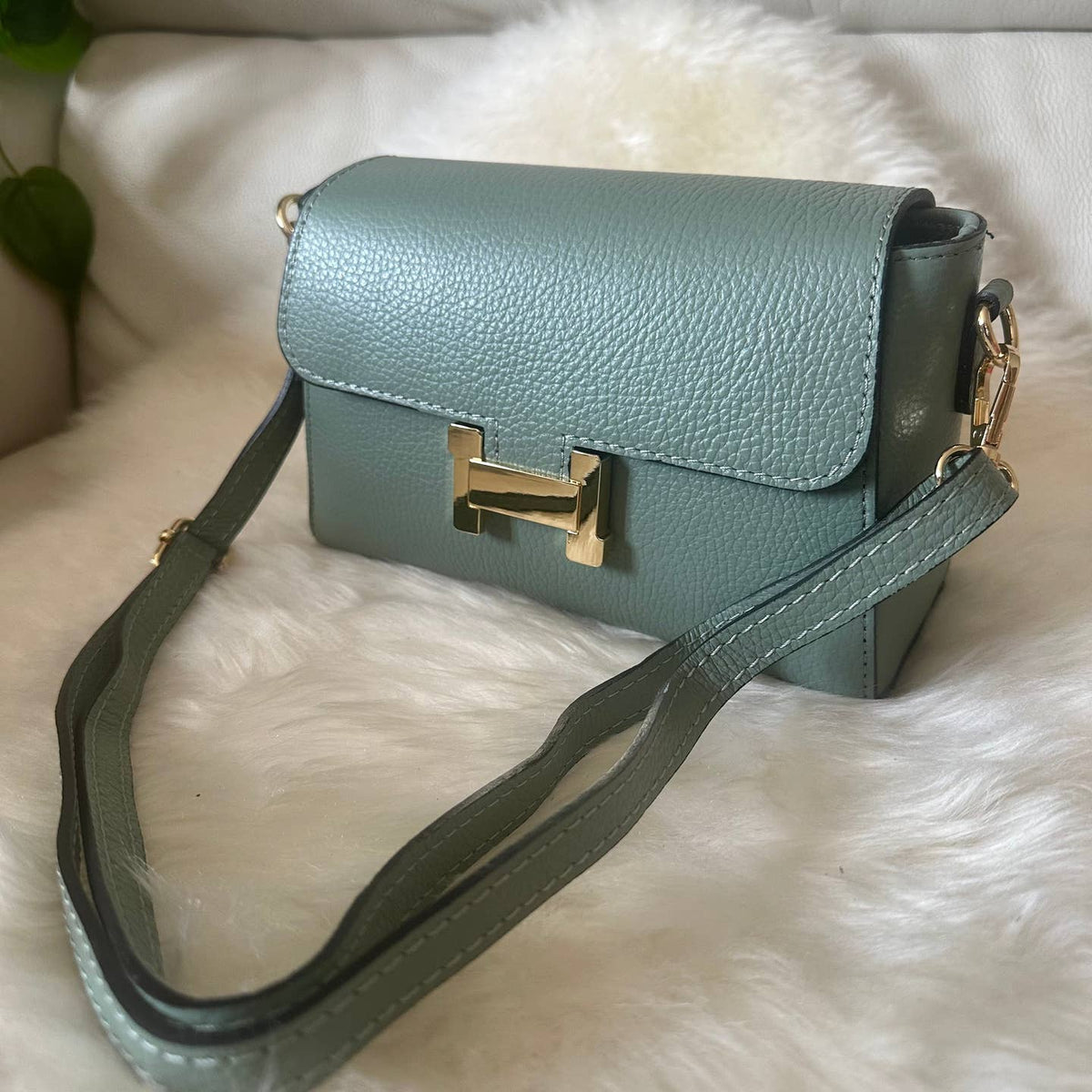 Sac bandoulière MARAIS en véritable cuir - OkikiParis