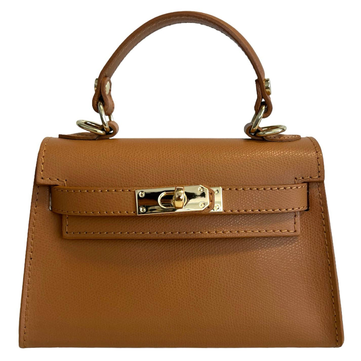 Sac à main Kelly en cuir véritable - OkikiParis