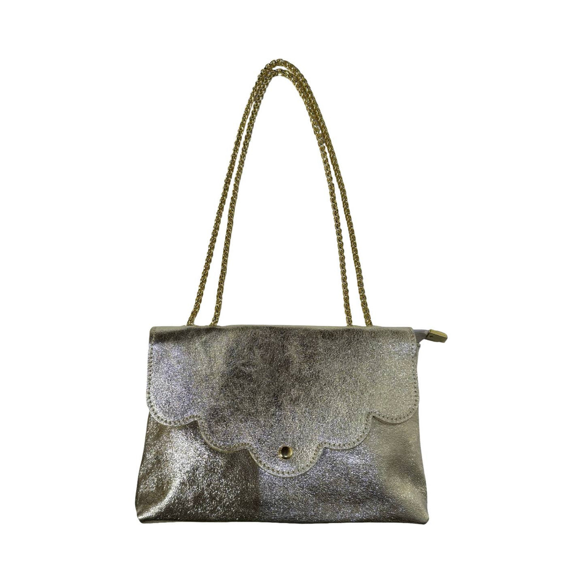 POCHETTE RABAT CUIR IRISE MIRAGE - OkikiParis