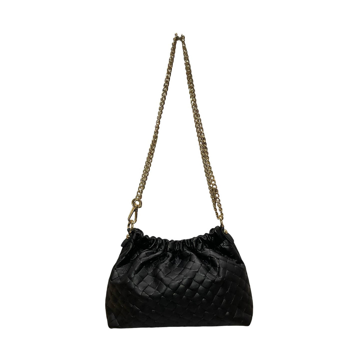 Sac cuir irisé tresse Plissa - OkikiParis