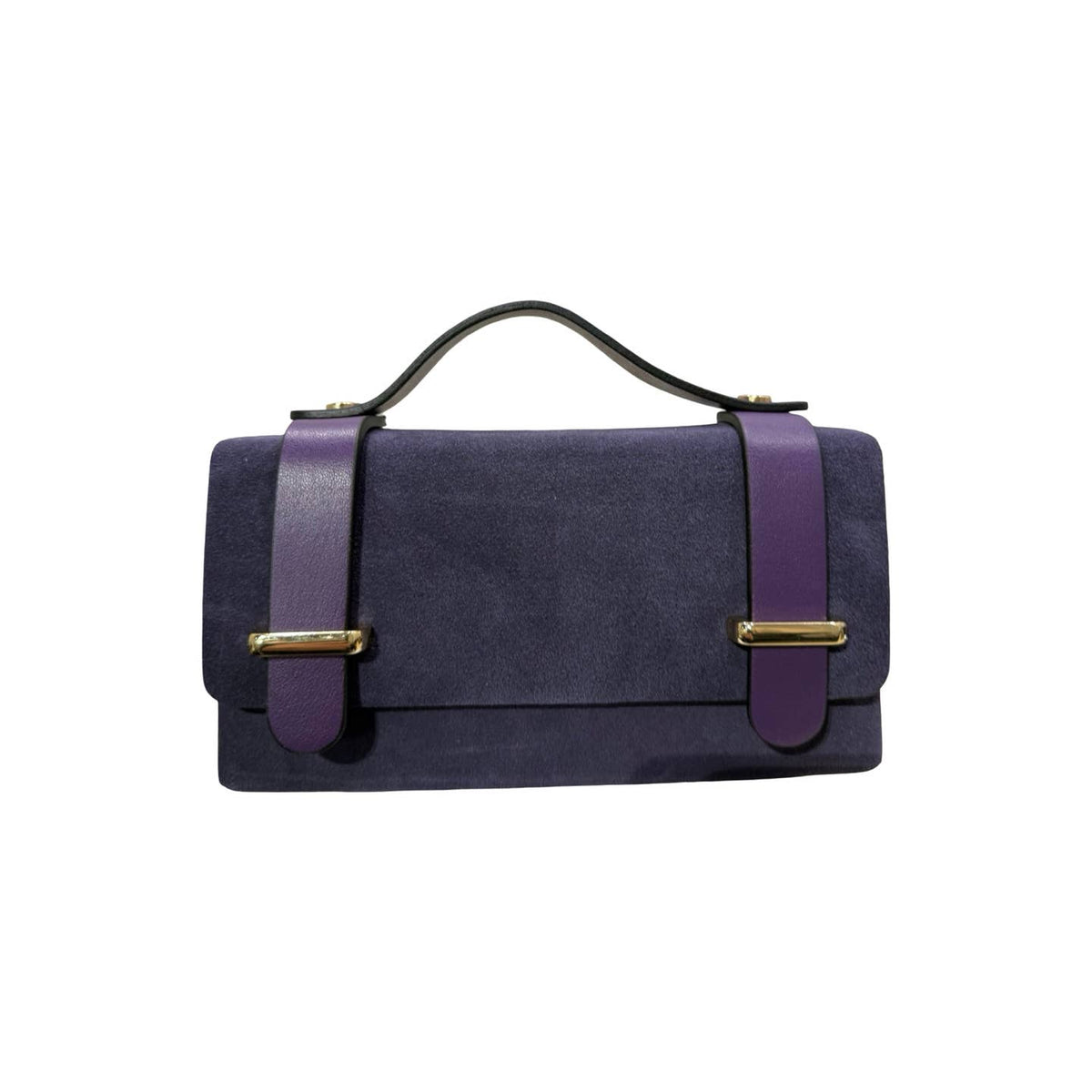 Sac Pochette Cuir Suède Sisi - OkikiParis
