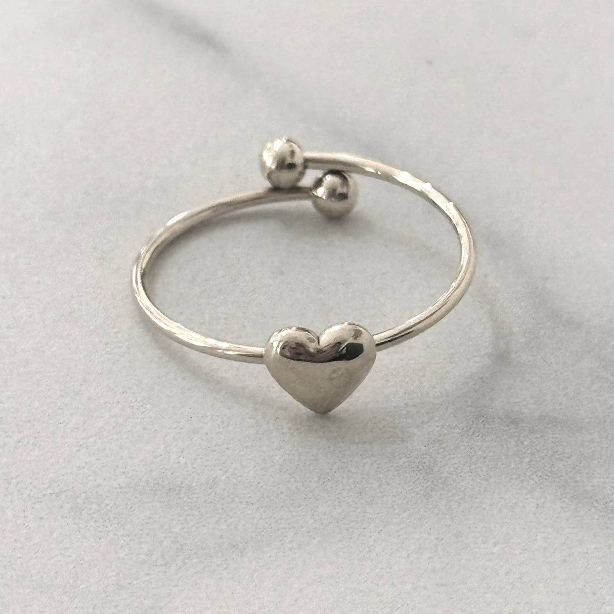 Bague Cœur Imperméable Minimaliste - OkikiParis