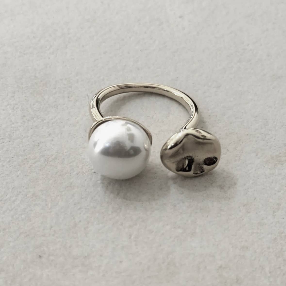 Bague Kayra effet perle - OkikiParis