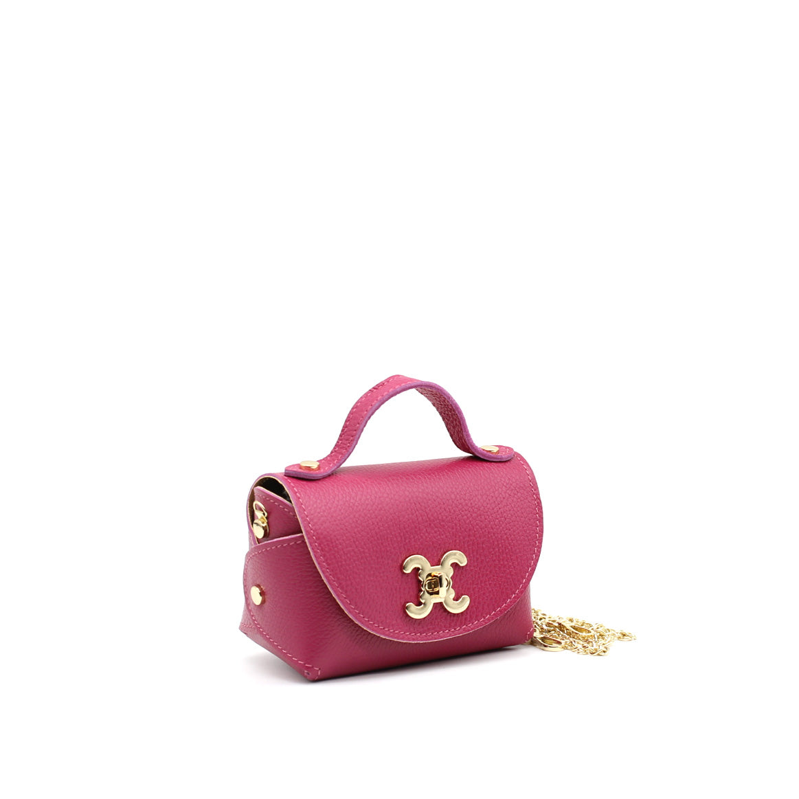 Petit sac bandoulière en cuir à logo C.Clo - OkikiParis