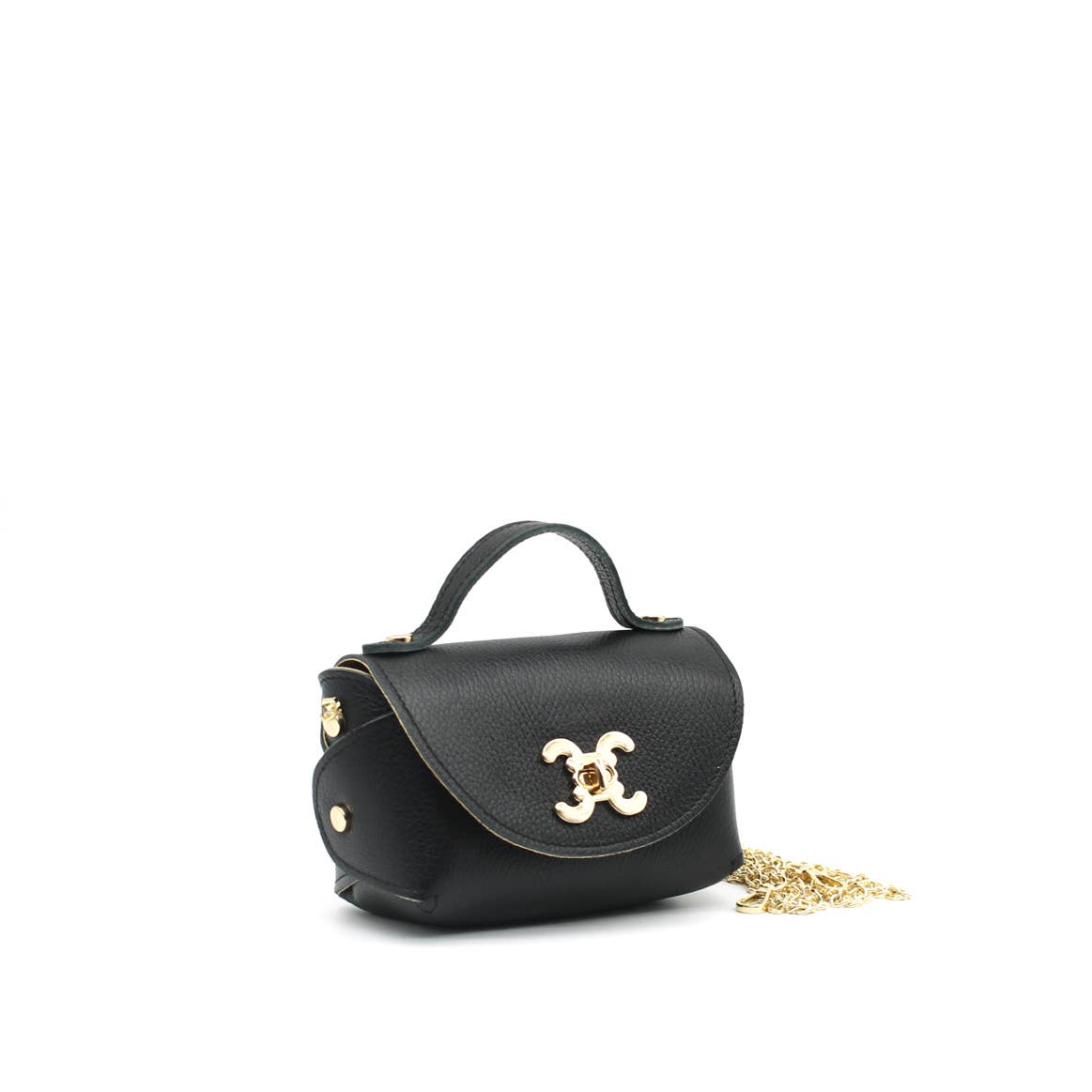 Petit sac bandoulière en cuir à logo C.Clo - OkikiParis