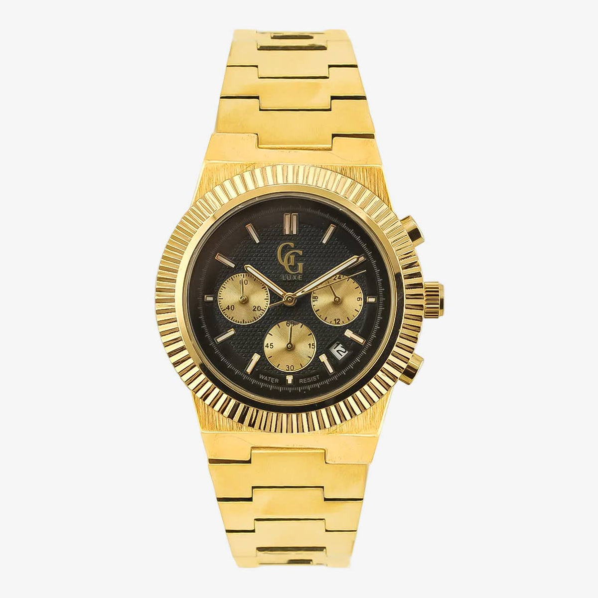 Montre Sterling | Dorée- Noir - OkikiParis