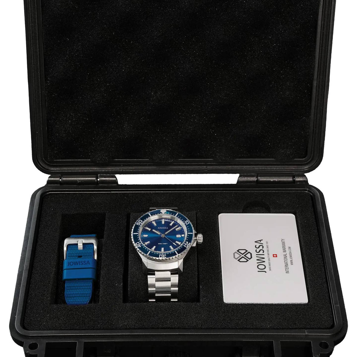 Coffret montre de plongée suisse Seamon 300 J10.077.L - OkikiParis