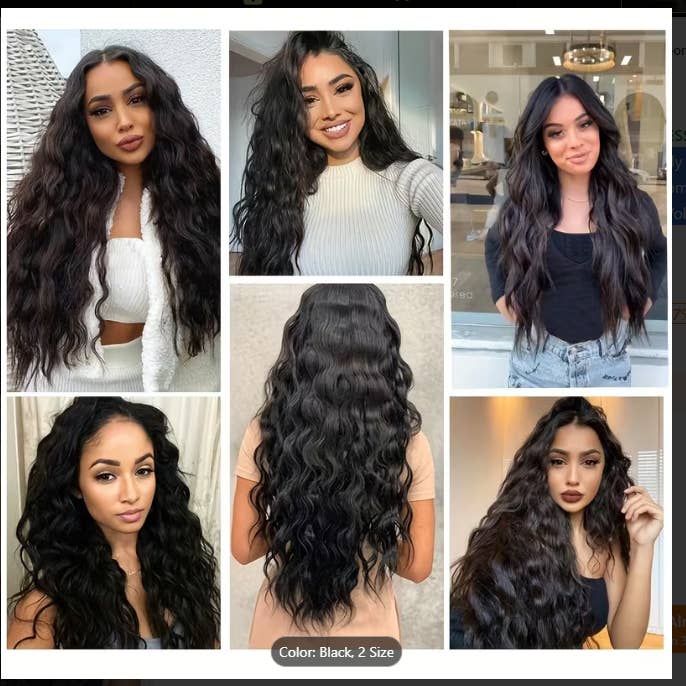 2 paquets de tissage en cheveux humains vierges malaisiens — ondulation naturelle - OkikiParis