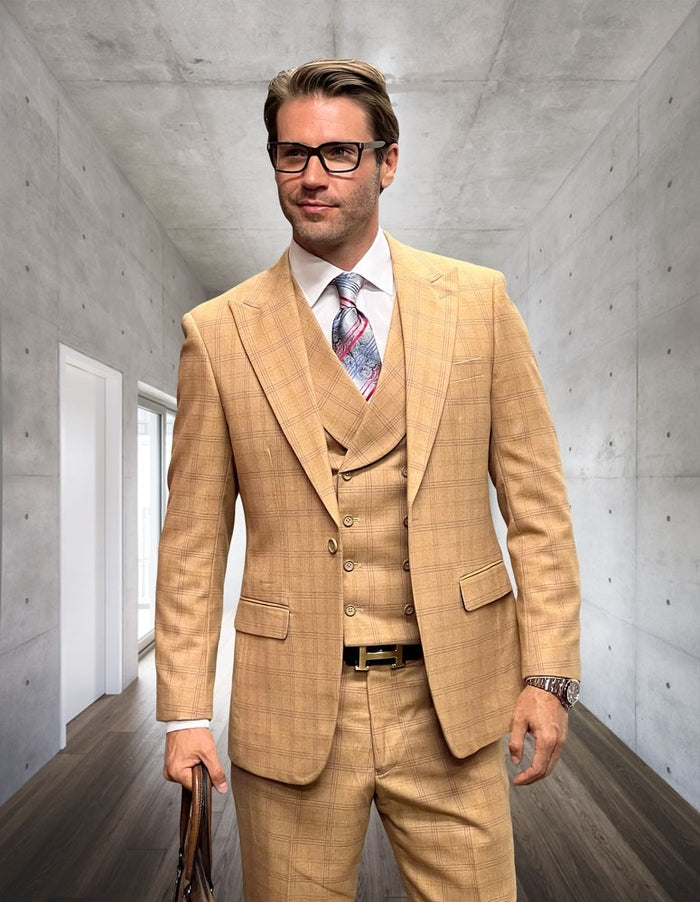 Ensemble costume homme Monaco en laine italienne et cachemire - OkikiParis