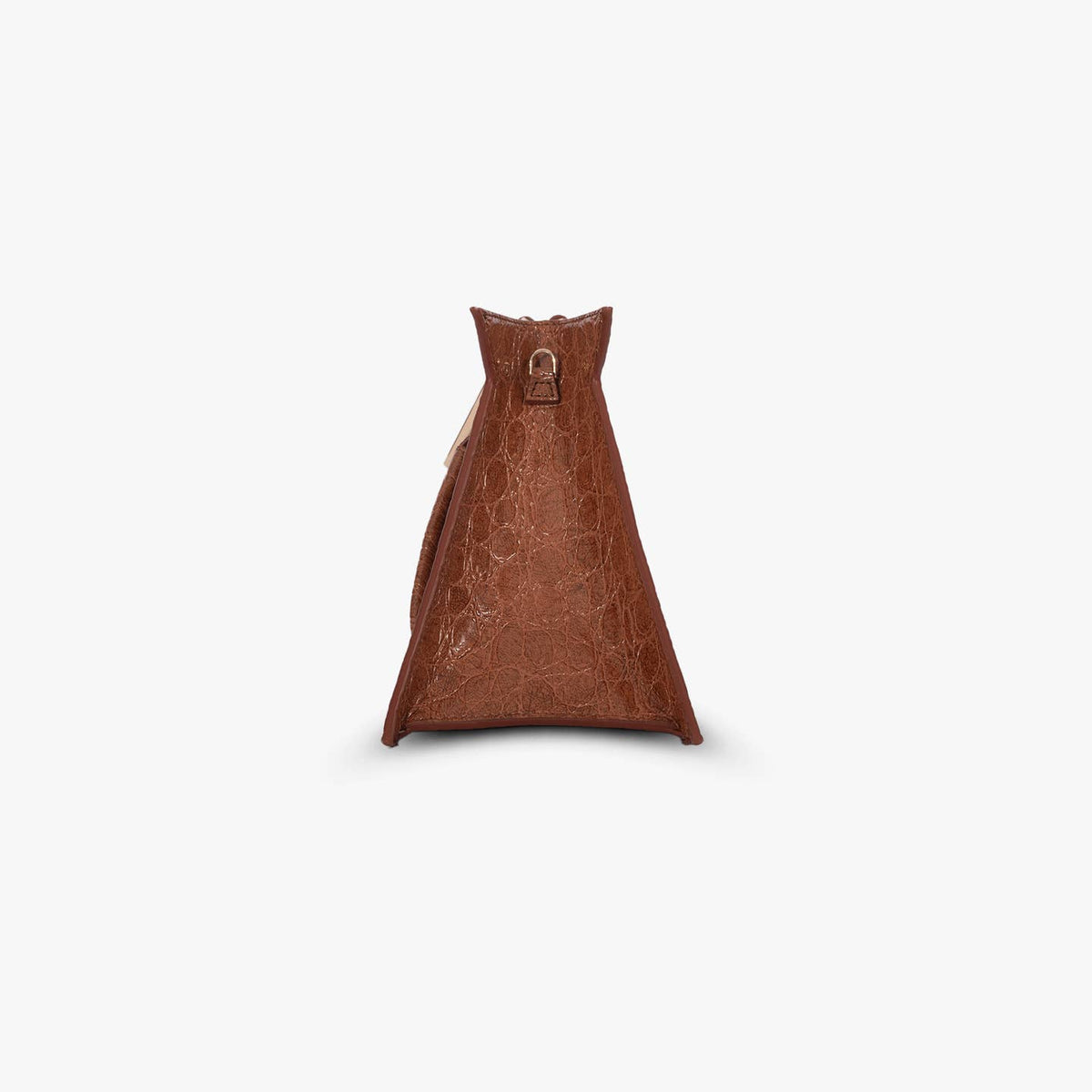 Sibilla Cruise Croco Marron - OkikiParis