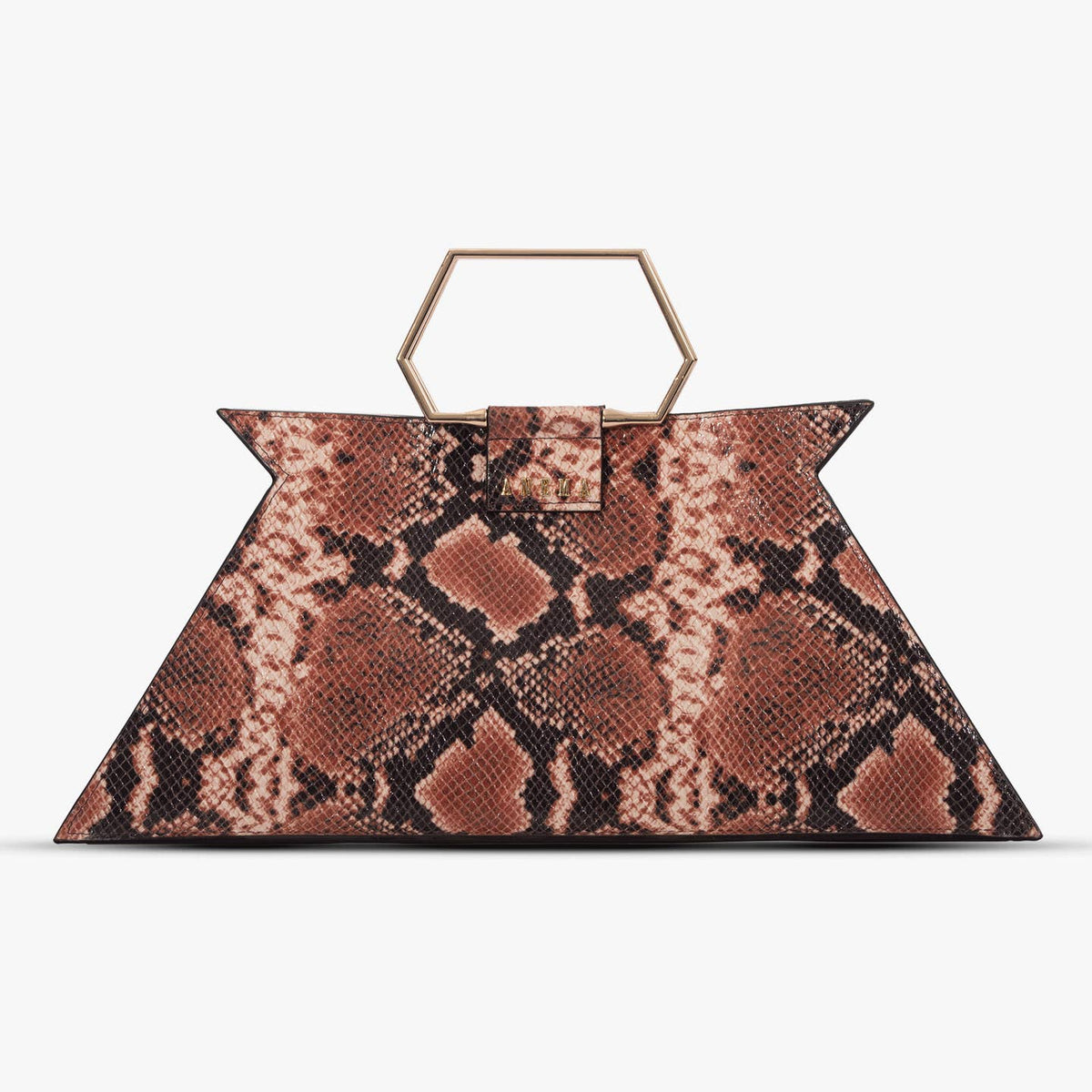 Sibylle Maxi Moka Python - OkikiParis