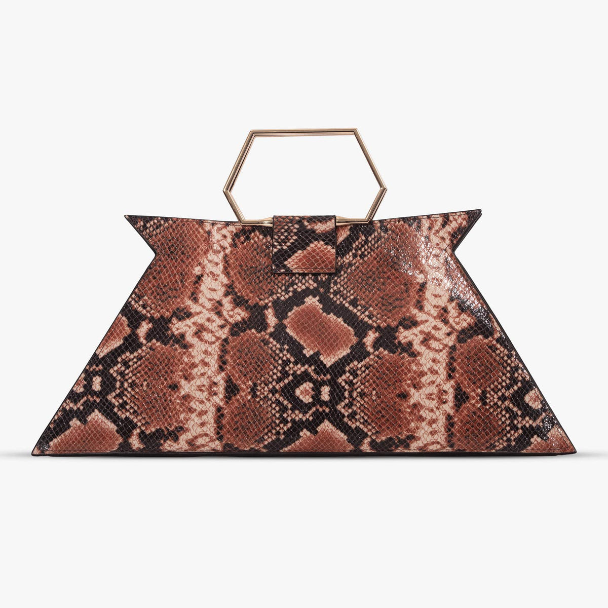 Sibylle Maxi Moka Python - OkikiParis