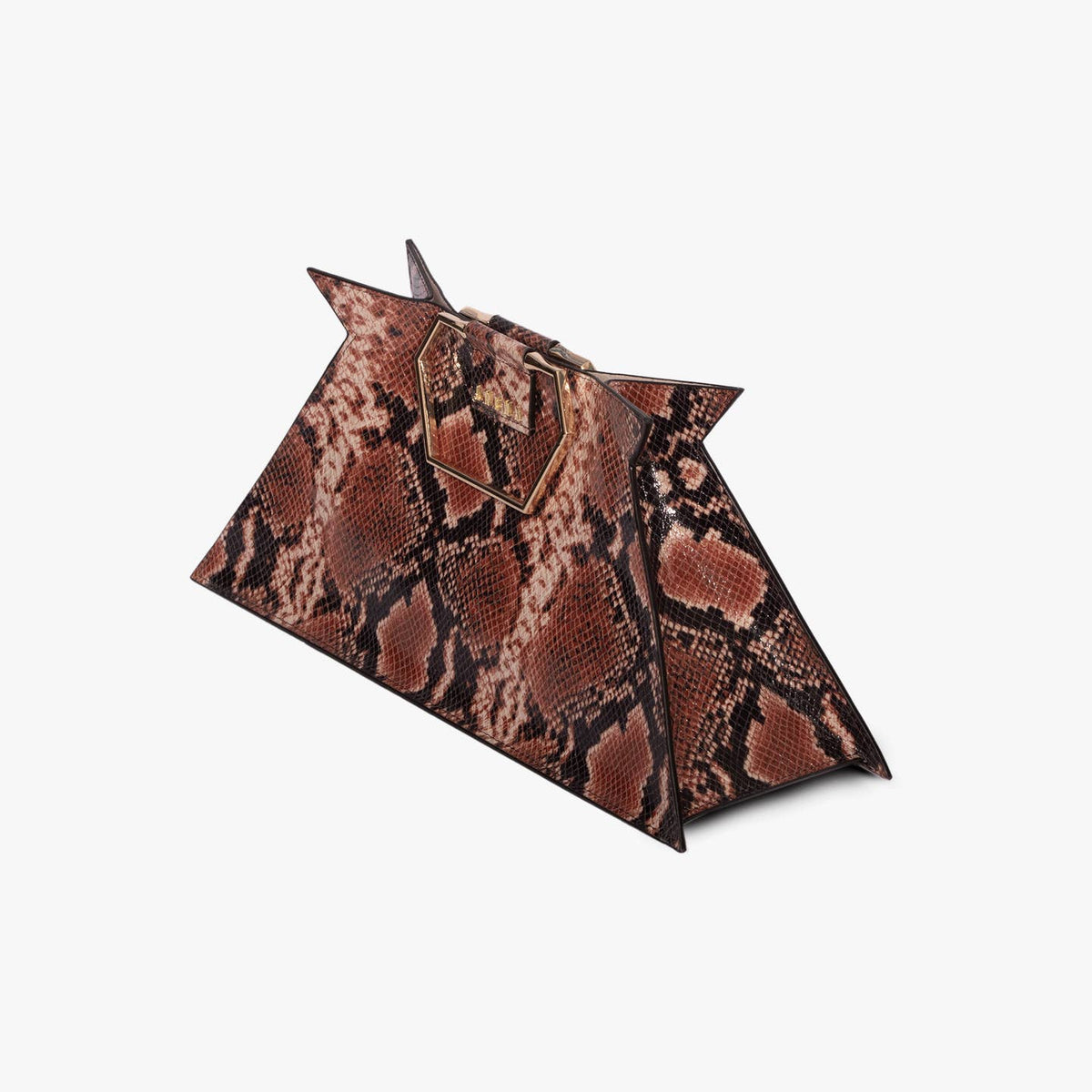 Sibylle Maxi Moka Python - OkikiParis