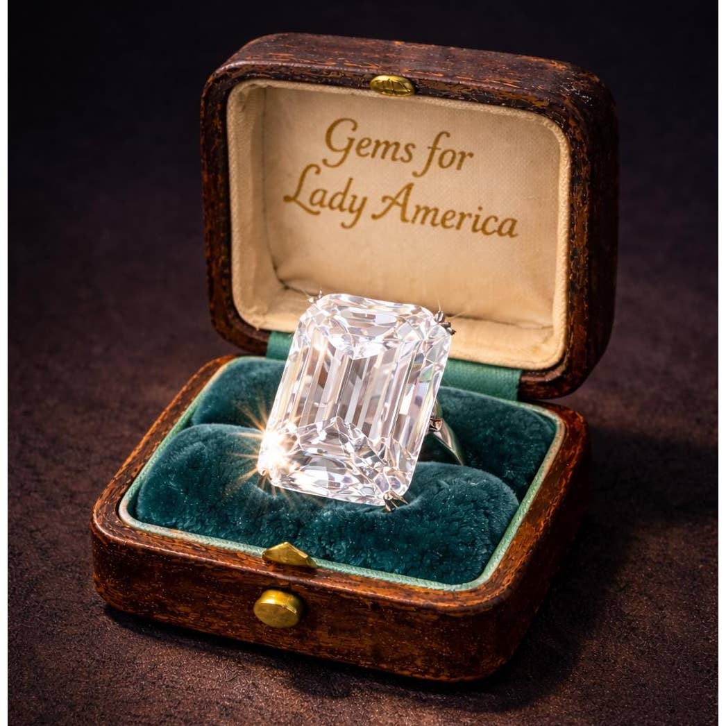 Grâce impériale Diamant de 65 carats Pièce de luxe R - OkikiParis