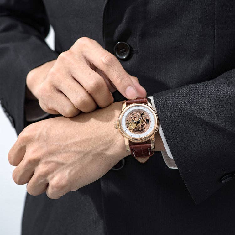 TEMPO SKELETON – Montre Automatique Squelette Suisse