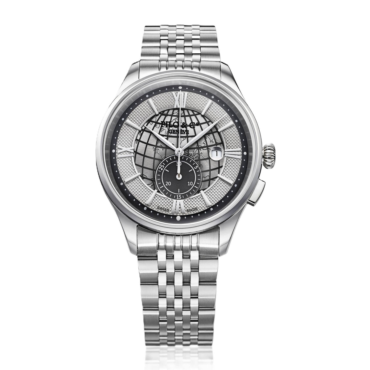 MONTECRISTO MONOPULSANTE – Chronographe Suisse Acier