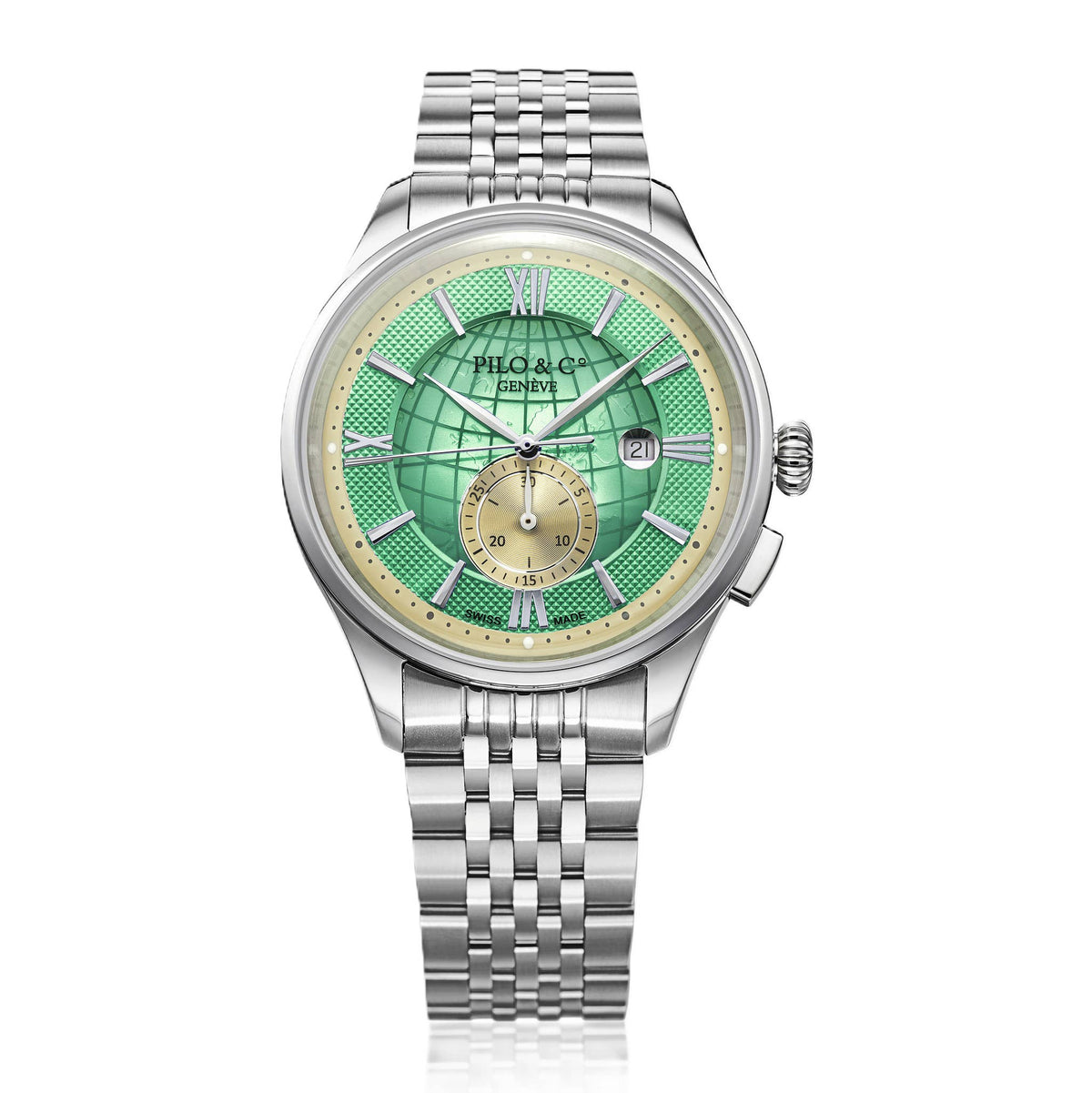 MONTECRISTO MONOPULSANTE – Chronographe Suisse Acier