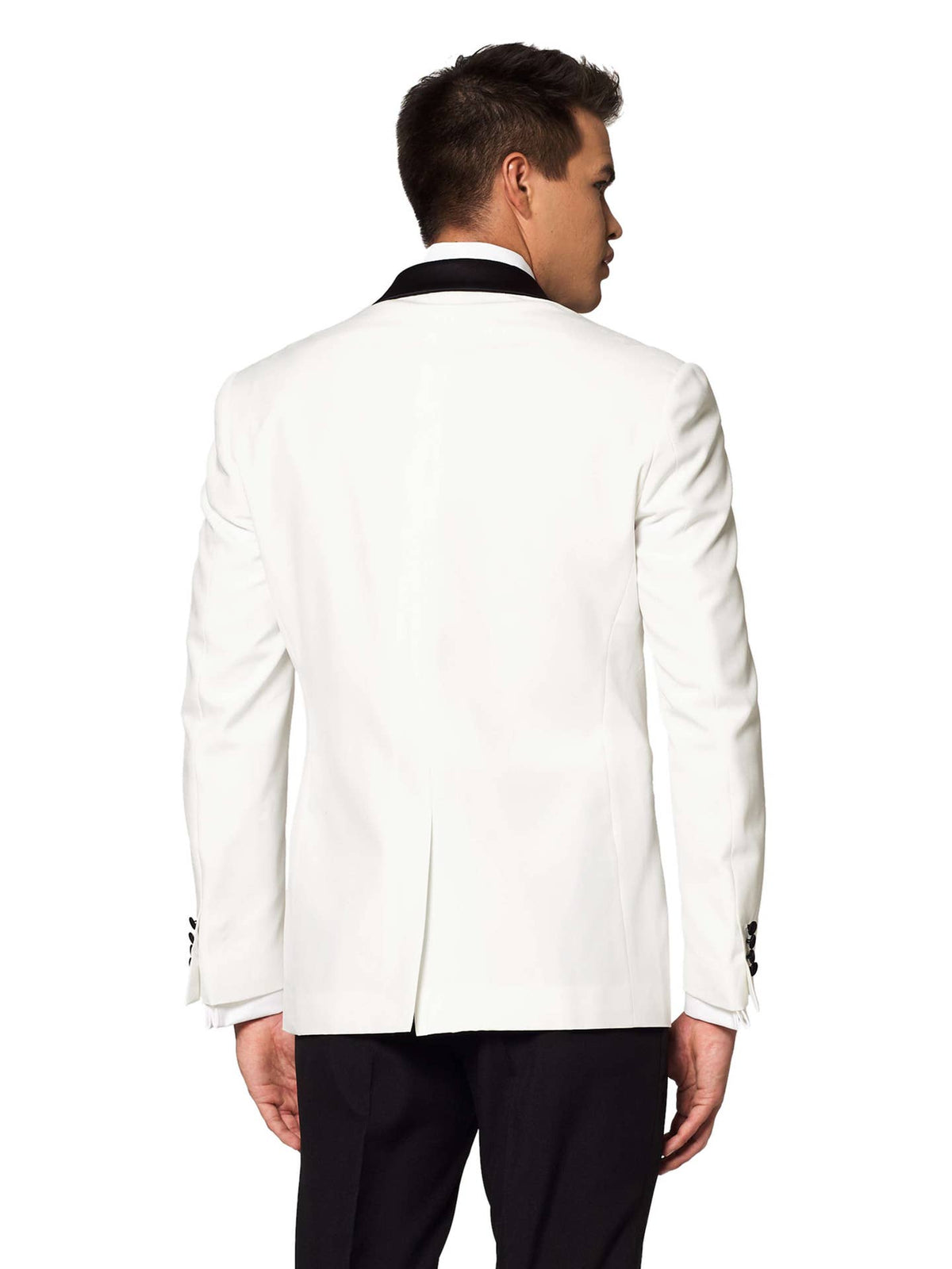 Costume Blanc Nacré – L'élégance à l'état pur