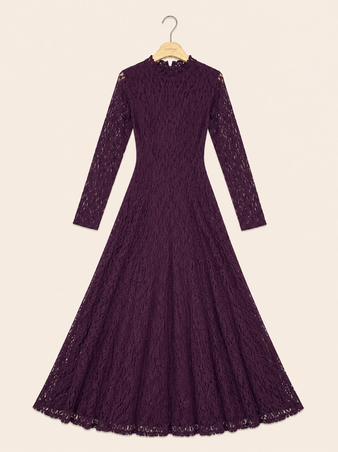 Robe Longue Bohème en Dentelle – OkikiParis