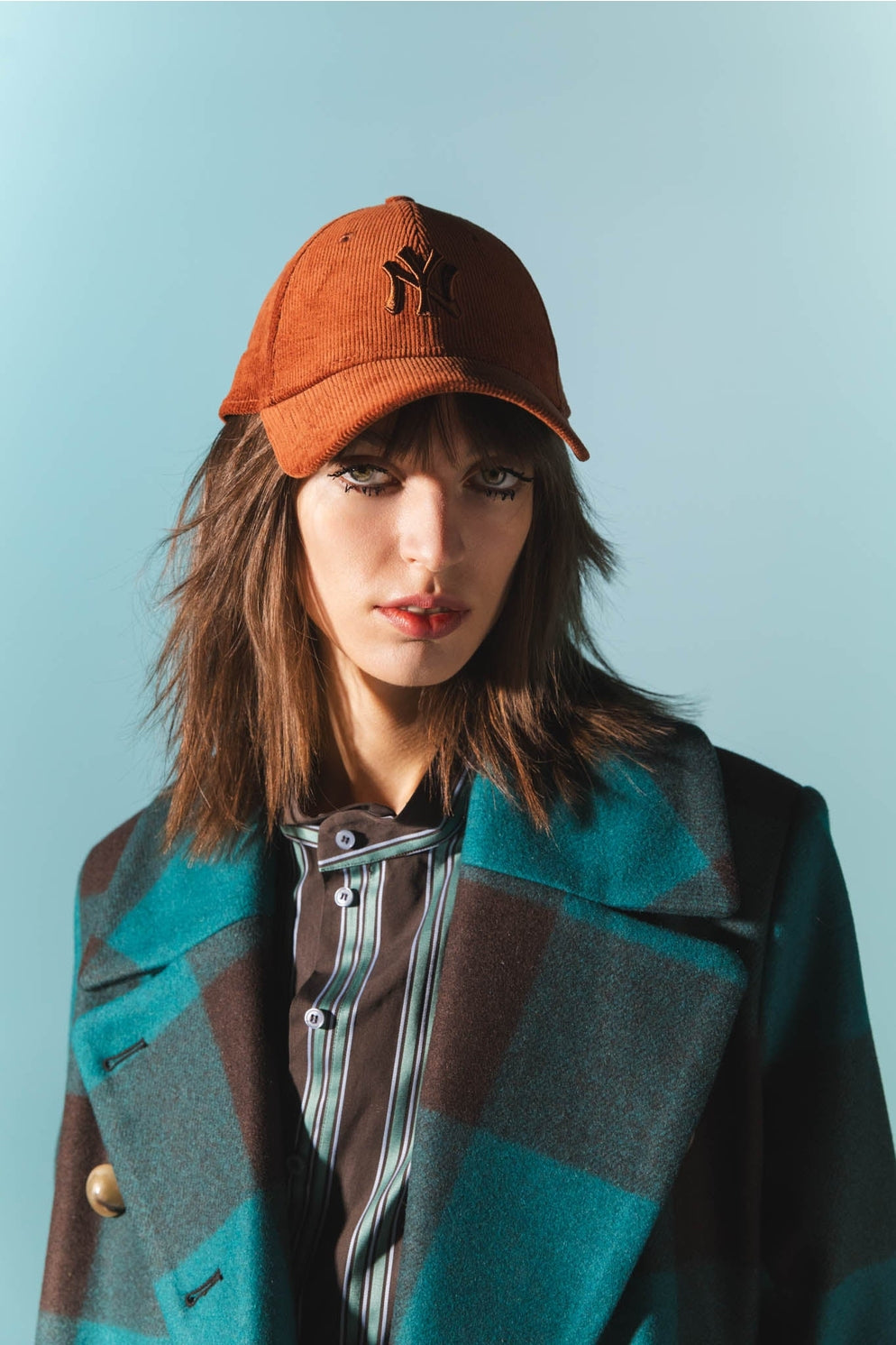 Manteau à Carreaux Femme – Simona Bonacci | OkikiParis