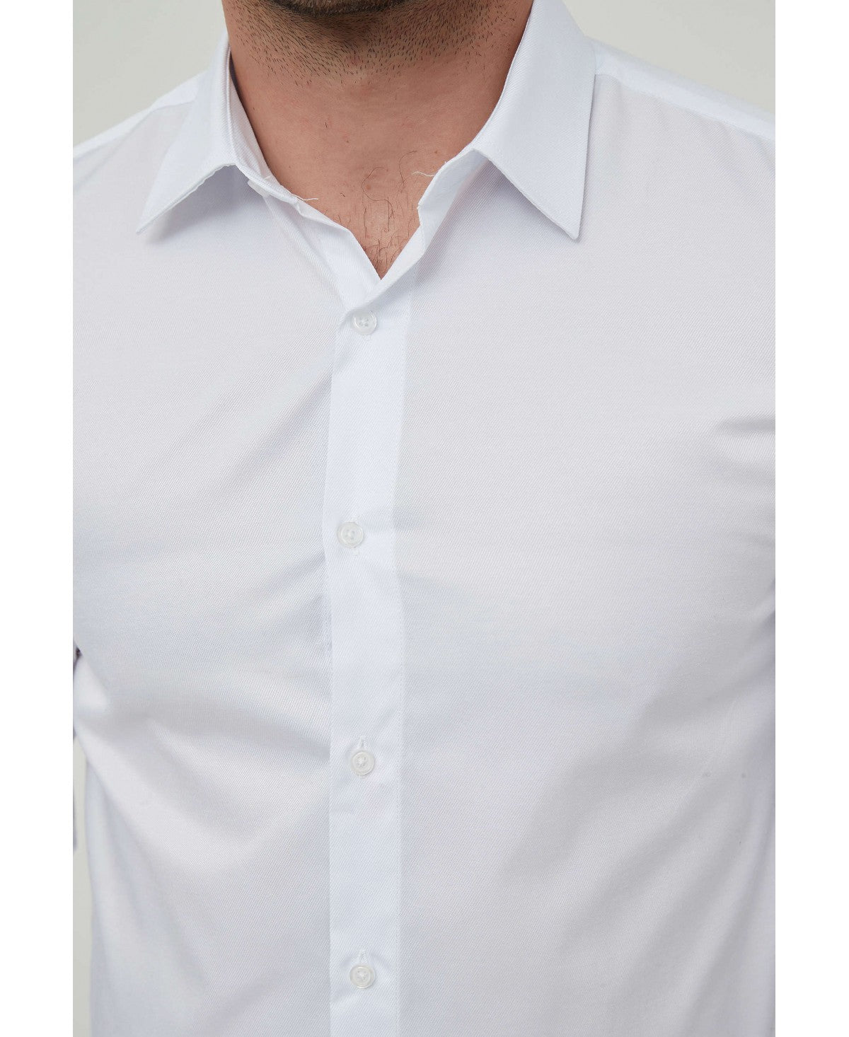 Chemise Blanche Slim Fit – Yves Enzo Paris