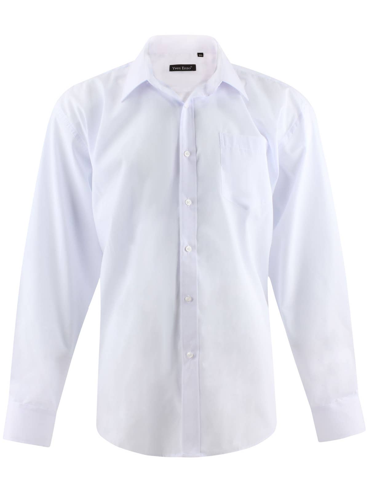Chemise blanche grande taille du 2XL au 5XL – Yves Enzo Paris