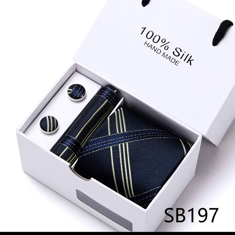 Coffret Cadeau Cravates Homme – 5 Pièces Imprimé