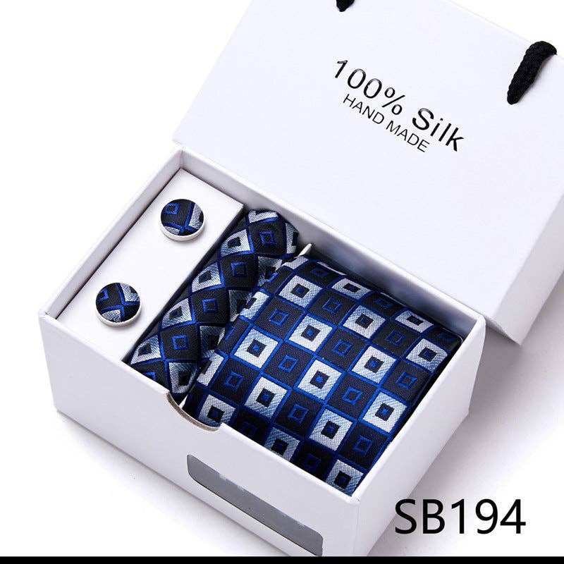 Coffret Cadeau Cravates Homme – 5 Pièces Imprimé