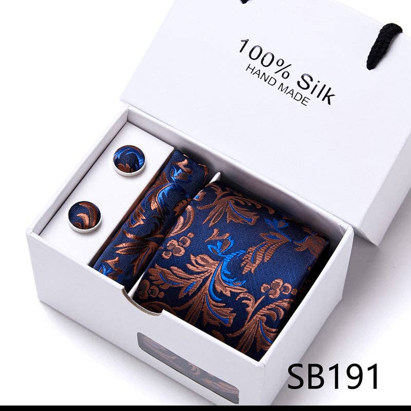 Coffret Cadeau Cravates Homme – 5 Pièces Imprimé