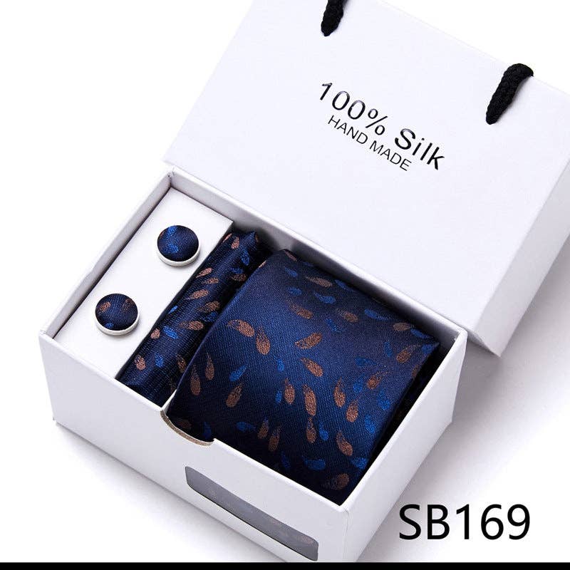 Coffret Cadeau Cravates Homme – 5 Pièces Imprimé