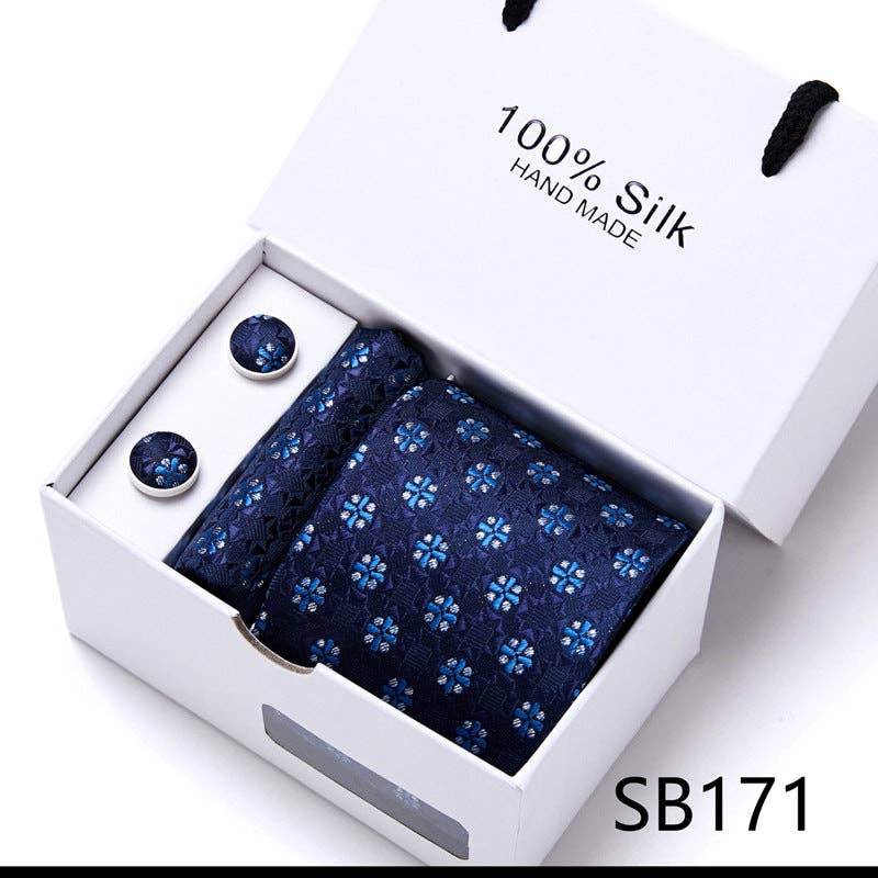 Coffret Cadeau Cravates Homme – 5 Pièces Imprimé