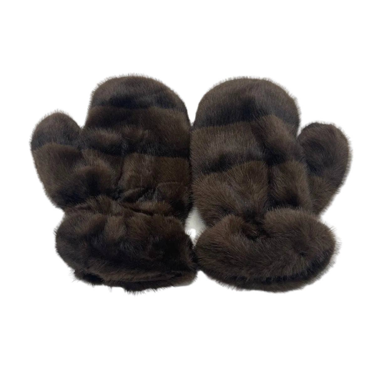 Moufles Oversize en Fausse Fourrure Pelucheuse | Celine & Clara – Automne/Hiver
